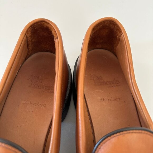 Allen Edmonds Brown Leather Loafers - Picture 9 of 9